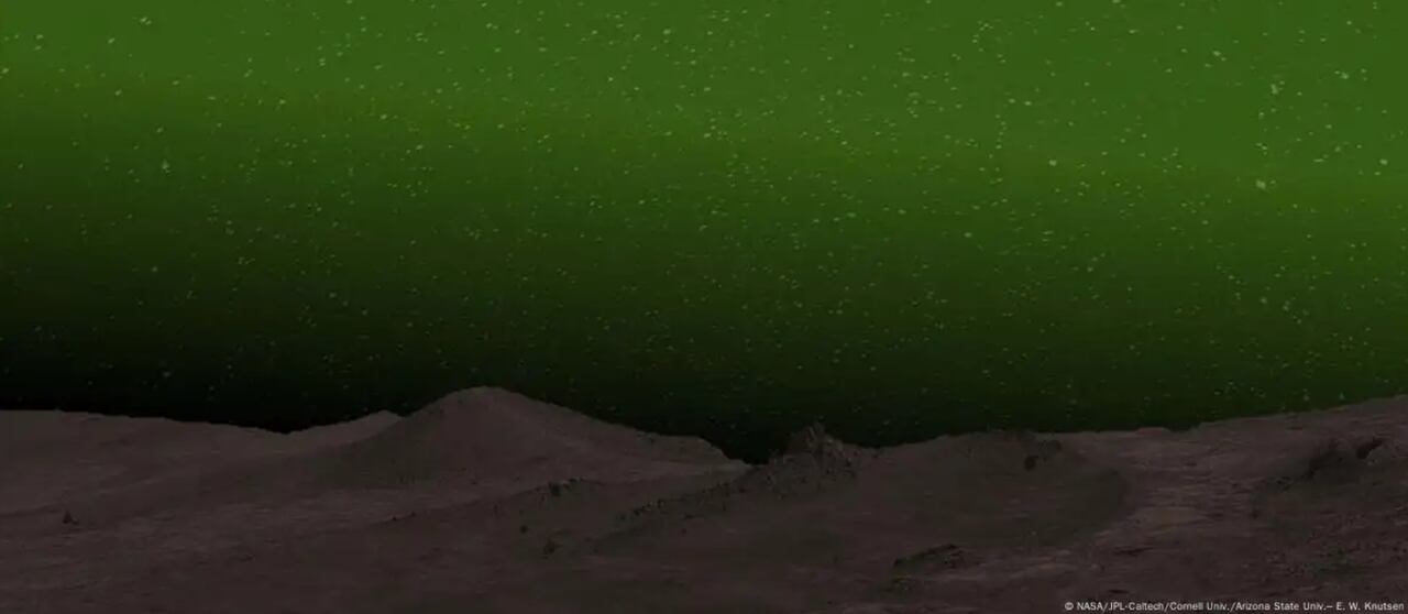 La interacción entre campos magnéticos y partículas solares da origen a los colores de las auroras.
