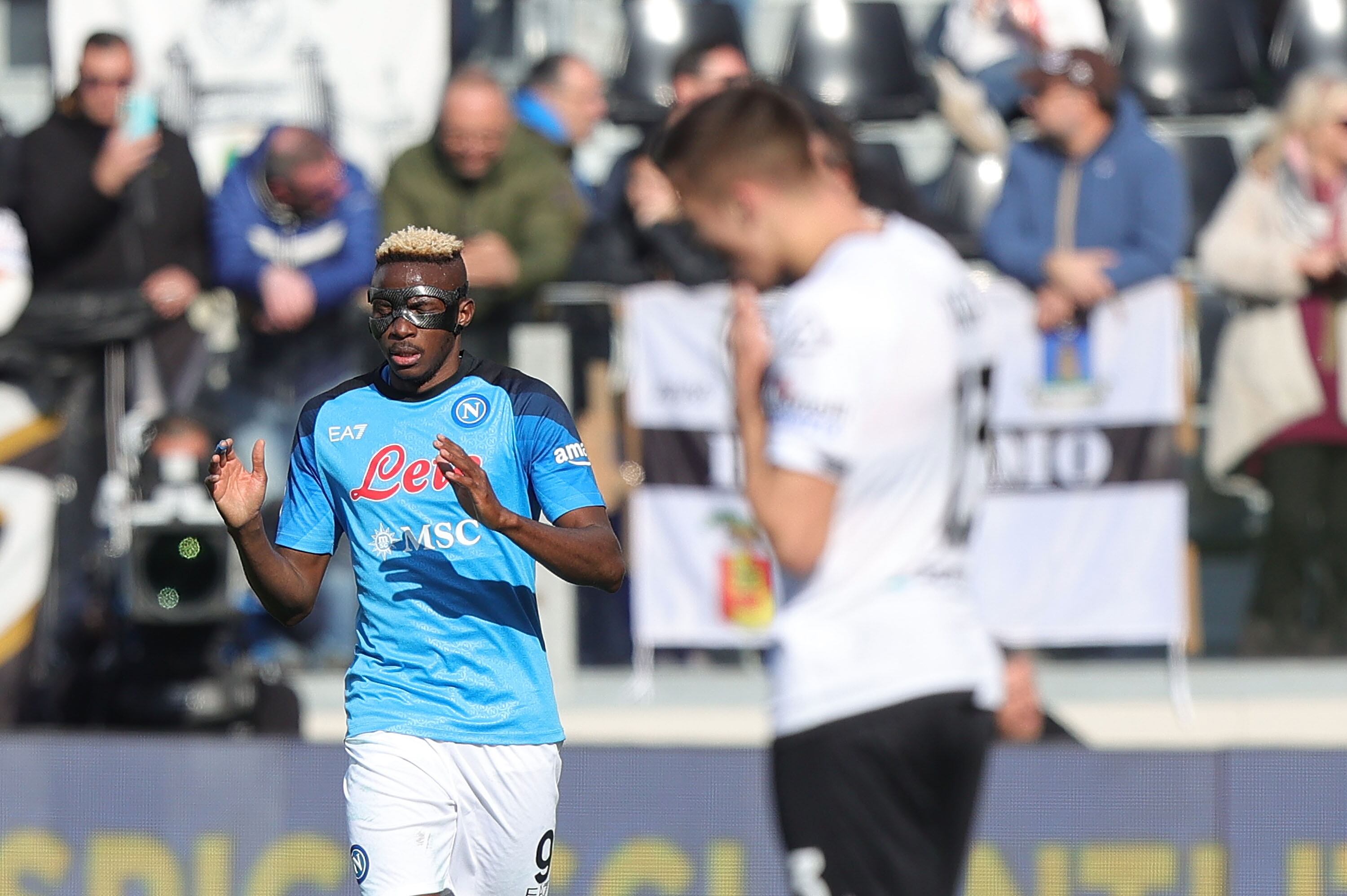 James Osimhen, goleador de la Serie A en la temporada 2022/2023.