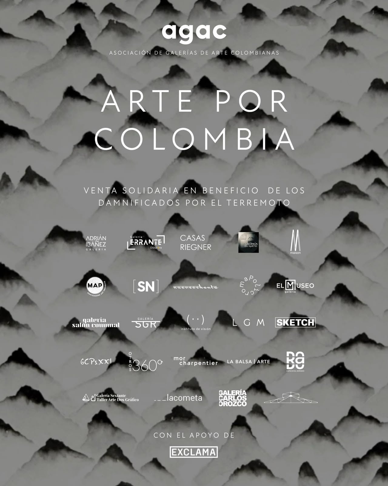 Adquirir arte es ayudar directamente, en este iniciativa.