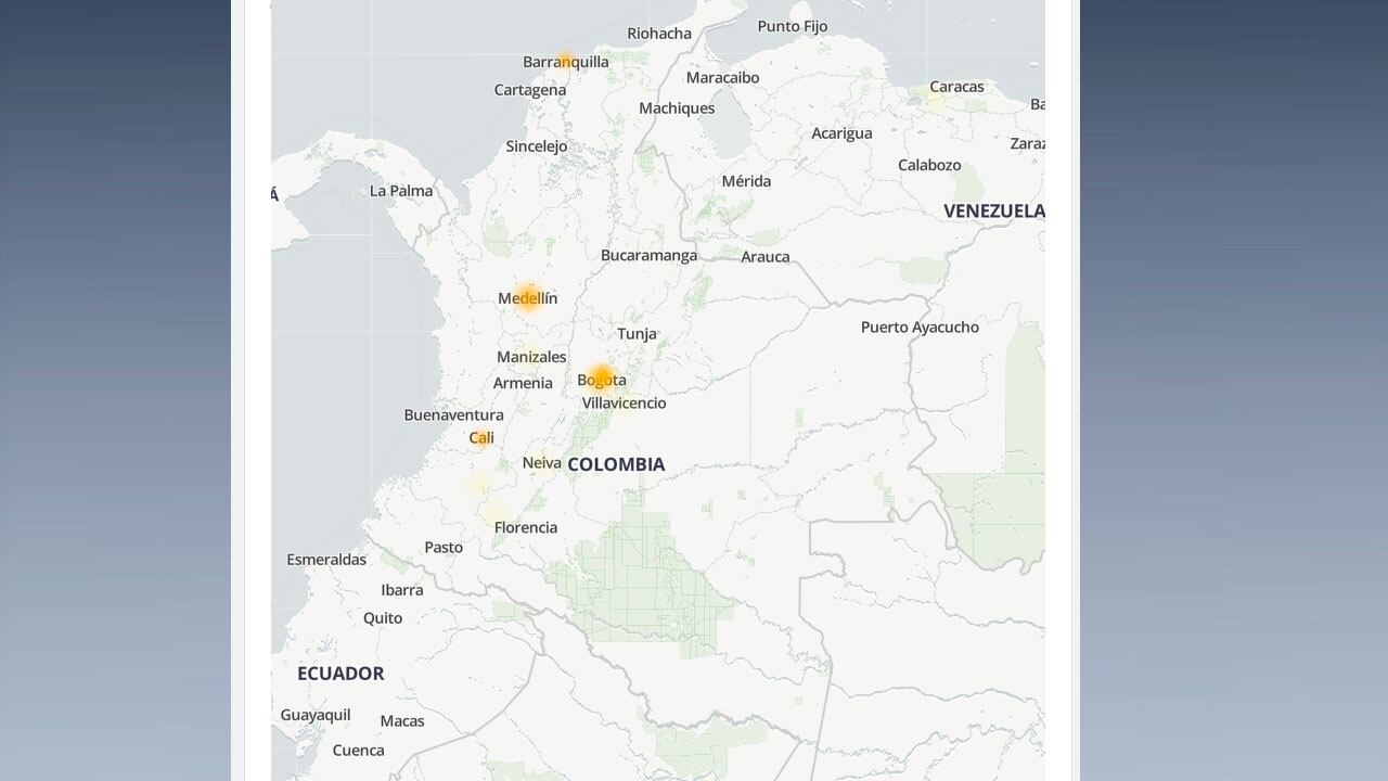 Usuarios de Twitter en Colombia han experimentado problemas con la red social.