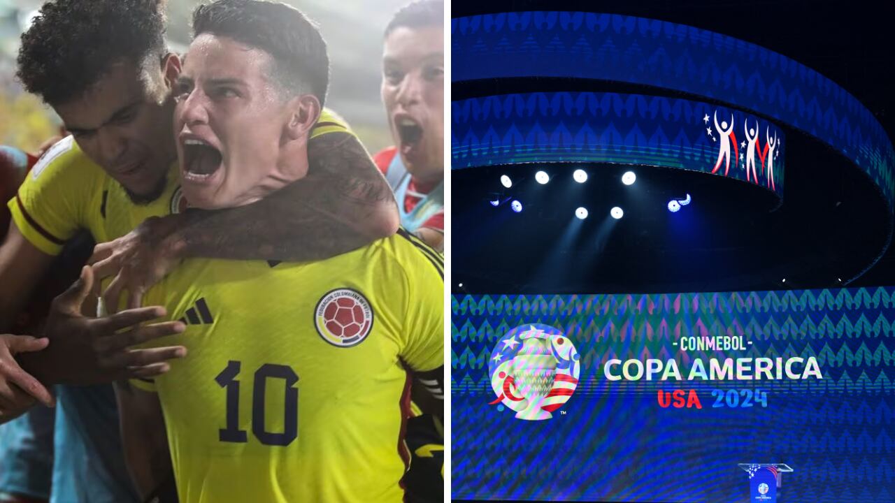 La Selección Colombia estará en el grupo D de la Copa América 2024.