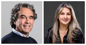 Sergio Fajardo y Vicky Dávila