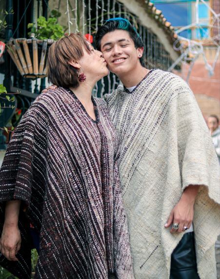 Alina Lozano y Jim Velásquez