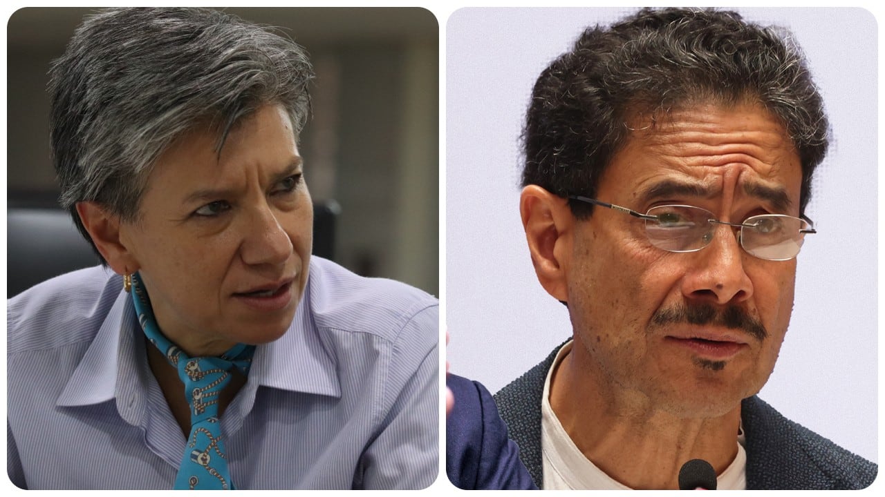 Claudia López e Iván Cepeda.