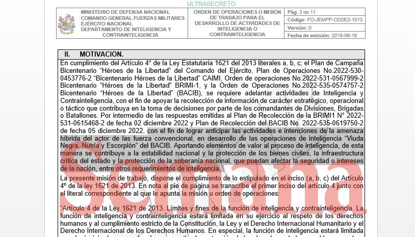 Documentos inteligencia