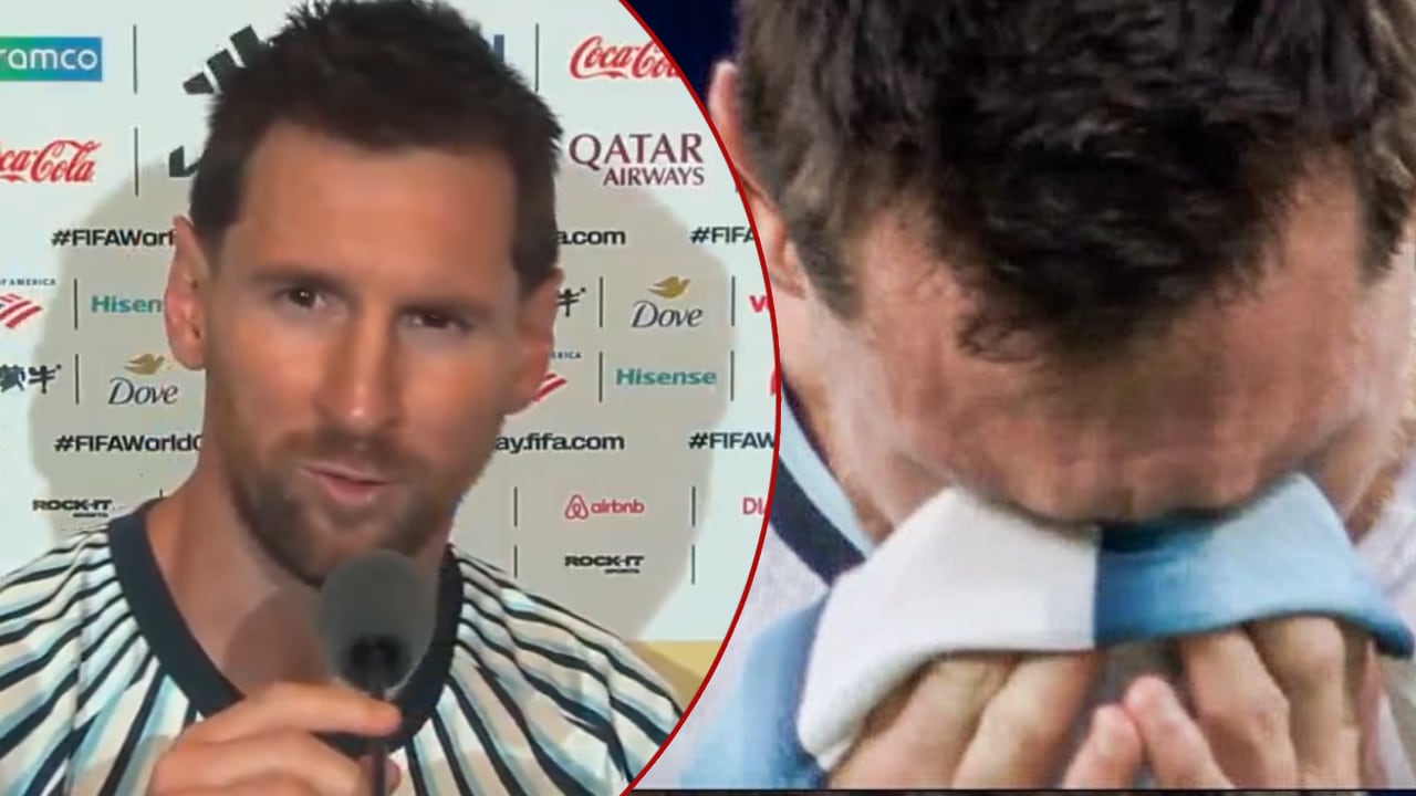 Lionel Messi fue sincero en las declaraciones después del partido.