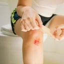 Herida, heridas, raspón, caída, curación