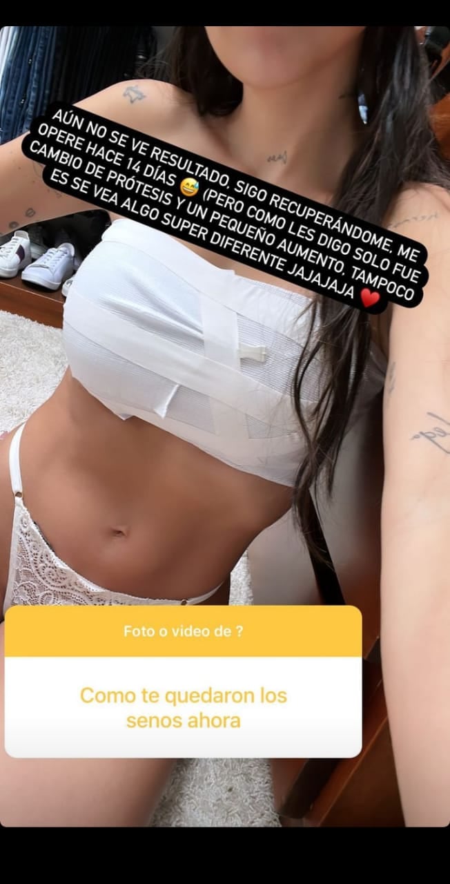 Historia del Instagram oficial de @luisafernandaw