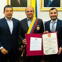 Cámara de Representantes le otorga la Orden de la Democracia Simón Bolívar al defensor del Pueblo, Carlos Camargo