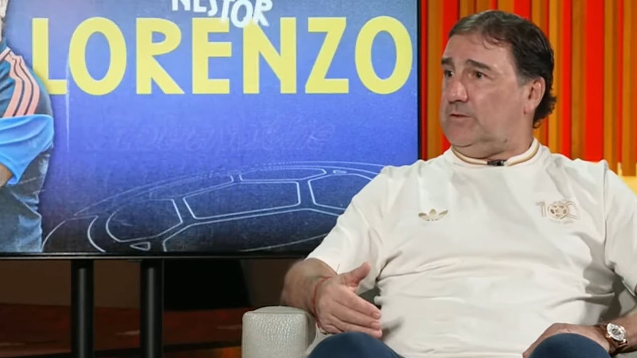 Néstor Lorenzo, técnico de la Selección Colombia de mayores.