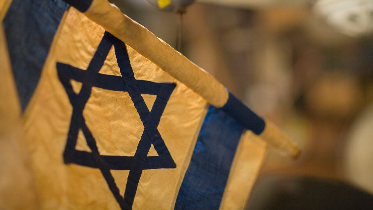 Bandera de Israel.