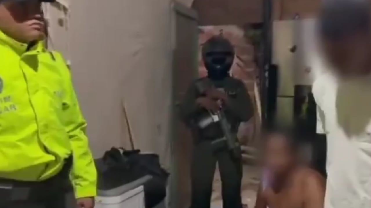 Operativo de la Policía Nacional.