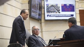 Vladimir Fernández con Iván Name