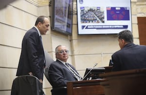 Vladimir Fernández con Iván Name