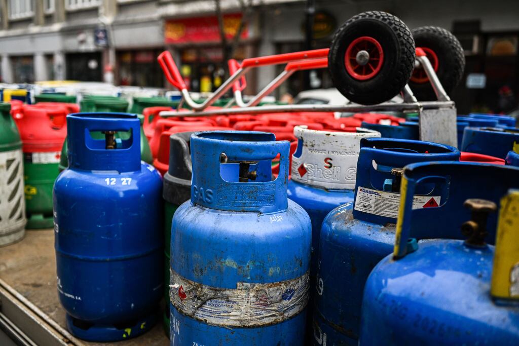 Grave accidente de camión de gas deja una persona sin vida, en Bogotá