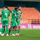 Nacional celebra la victoria ante el Cali