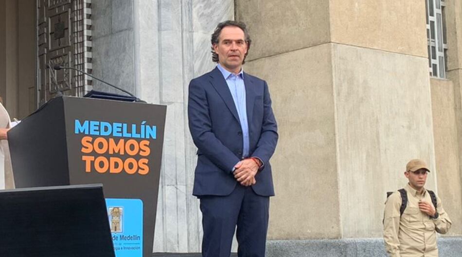 Federico Gutiérrez en posesión del primero de enero.