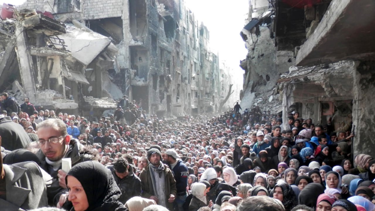 Desde marzo de 2011, han muerto 250.000 personas en Siria y más de 1 millón han resultado heridas.