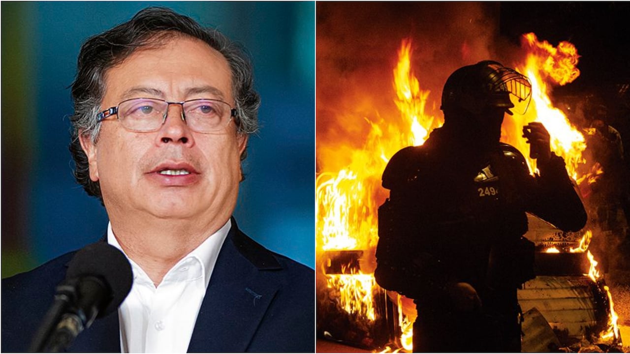 Presidente Gustavo Petro y el estallido social