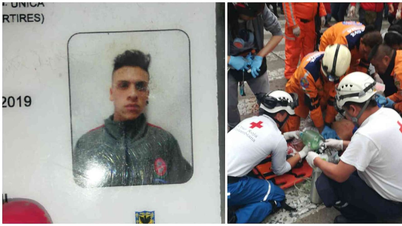 El joven, que se había graduado hace dos días del colegio Ricaurte IED, debió ser trasladado al Hospital San Ignacio.