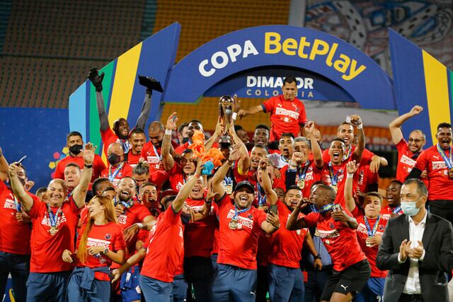 Medellín campeón de la Copa BetPlay 2020, su título más reciente.