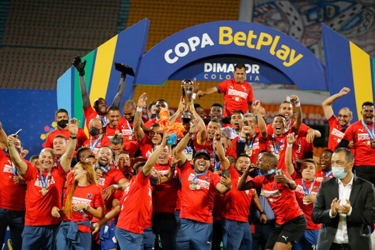 Medellín campeón de la Copa BetPlay 2020, su título más reciente.