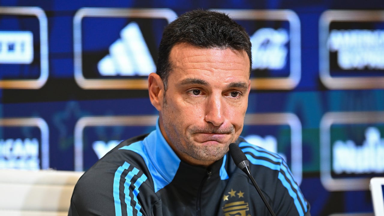 Lionel Scaloni, técnico de la selección de Argentina.