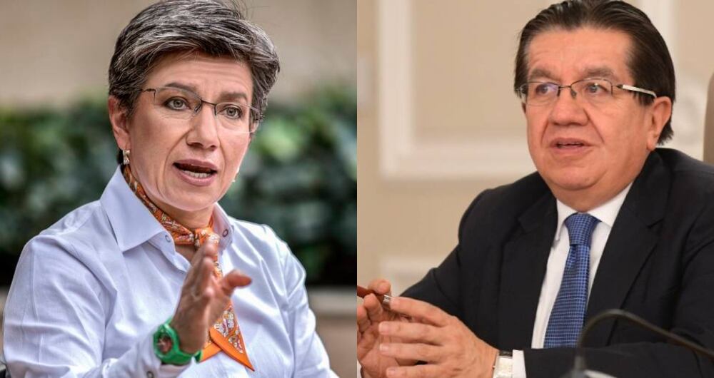 Claudia López y Fernando Ruiz