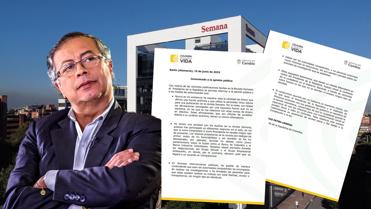 Gustavo Petro comunicado Revista Semana