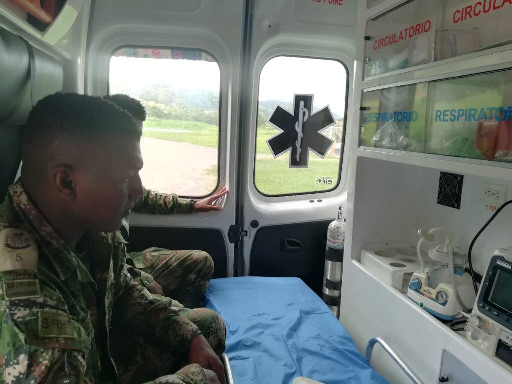 Soldados sobrevivientes en Catatumbo