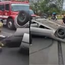 Accidente de tránsito en Bogotá.