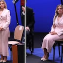 El look de Ana Lucía Pineda en la posesión presidencial que exalta la moda colombiana