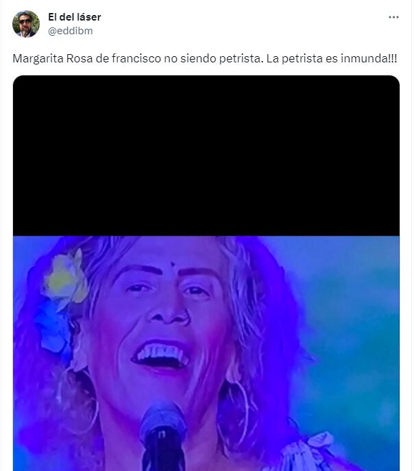 Memes tras audición de 'Yo me llamo' Margarita Rosa de Francisco