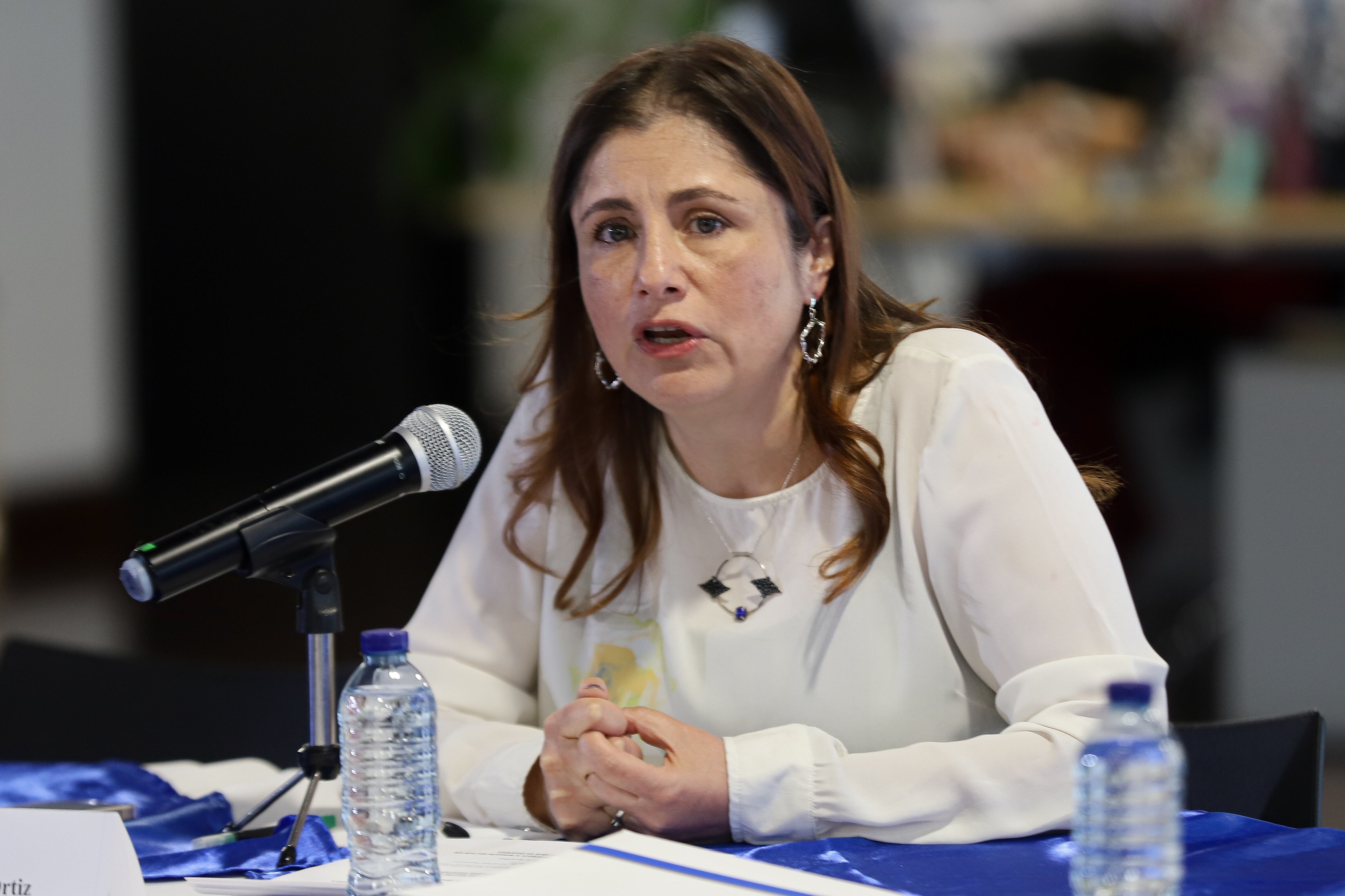 Rueda de prensa de la Defensora del Pueblo Iris Marín Ortiz