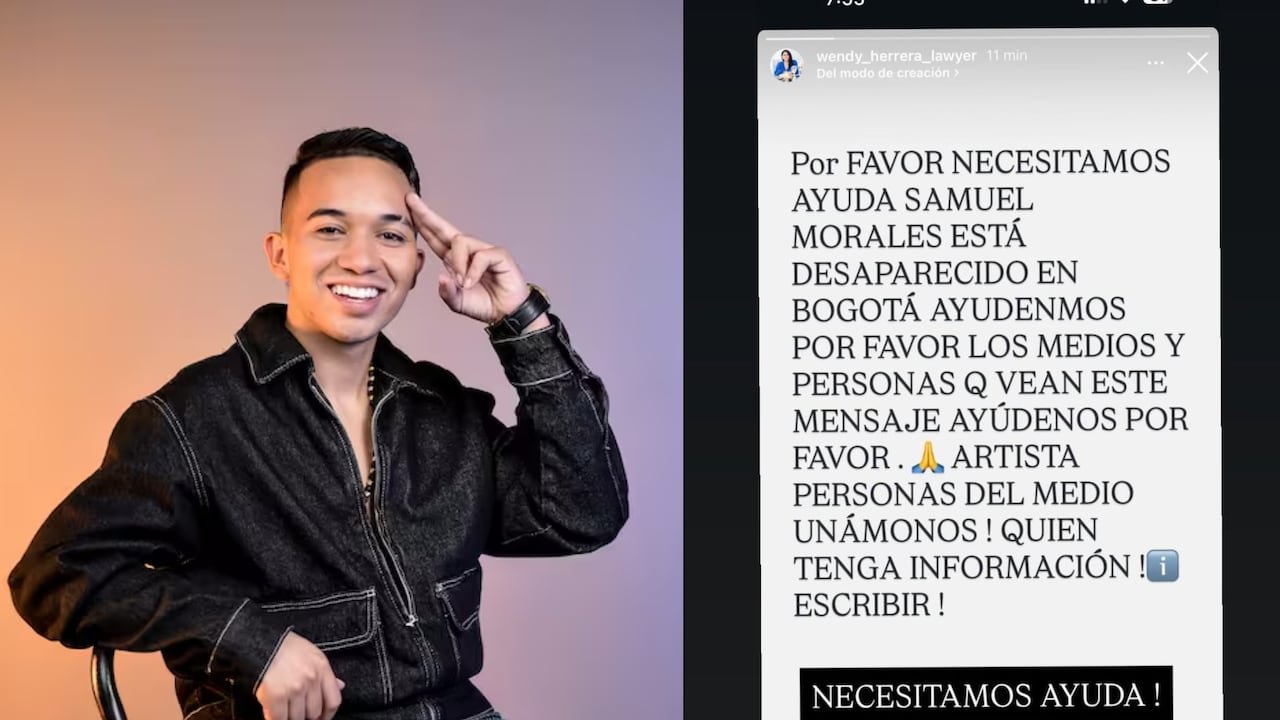 Incertidumbre por el paradero de Samuel Morales.