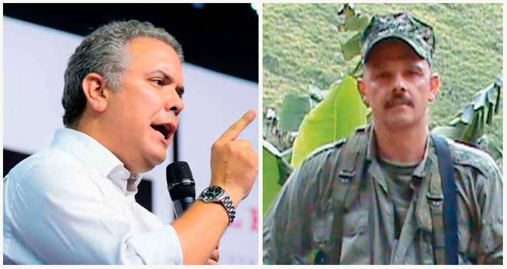 "He ordenado a nuestra Policía capturar a alias El Paisa". Iván Duque