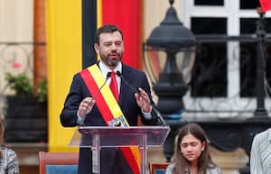 Carlos Fernando Galán toma posesión como alcalde de Bogotá