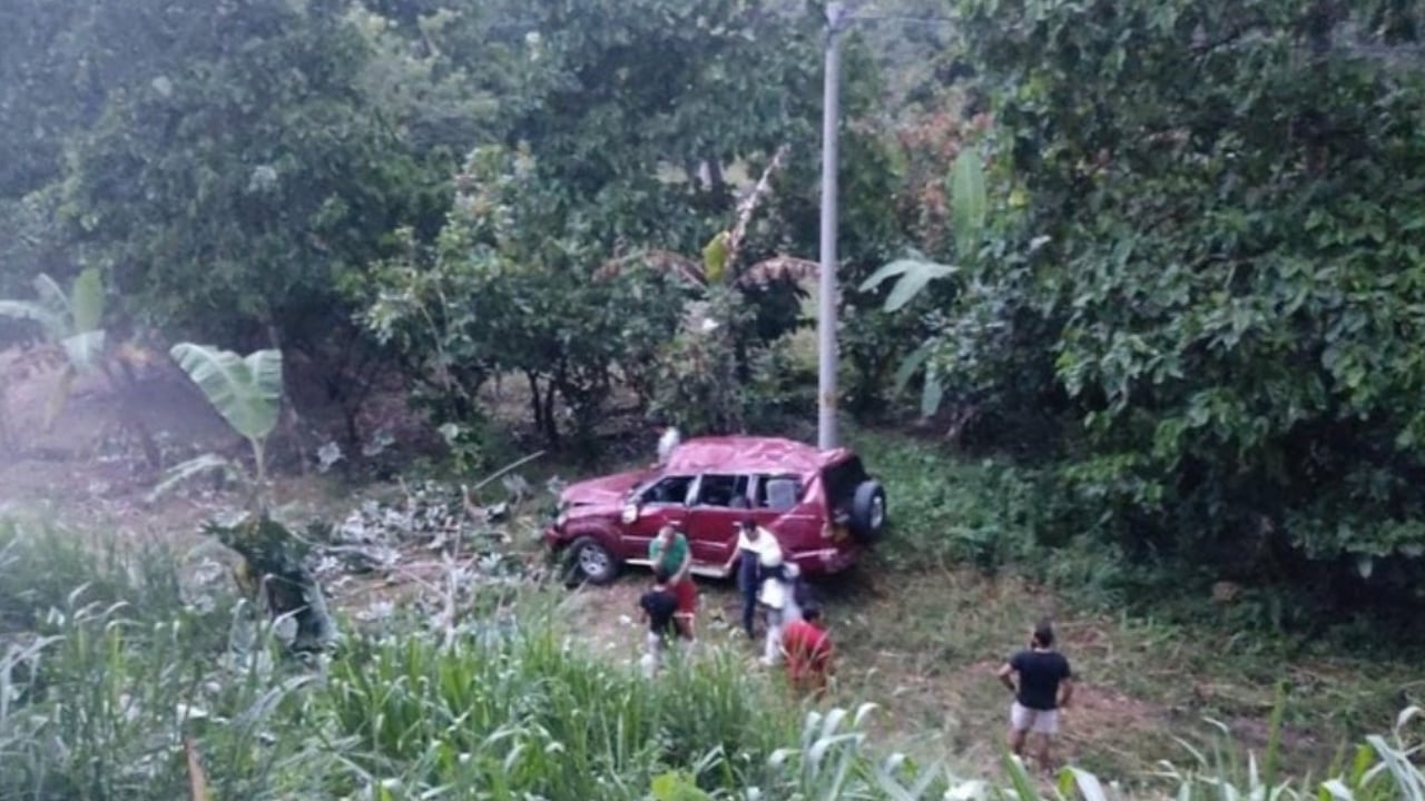 El accidente se presentó en Manaure, César.