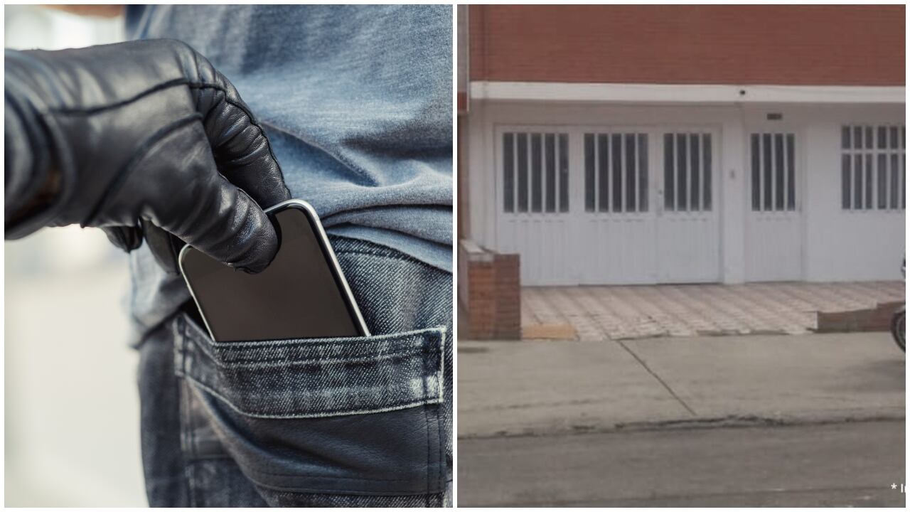 Celulares robados en Bogotá