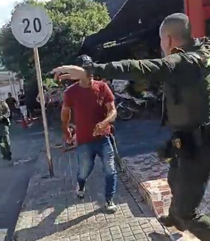 El hombre fue identificado como Pablo Abel Pinto Castañeda.