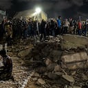 Cementerio para víctimas que aún no han sido reclamadas por sus familiares y lugar del terremoto.