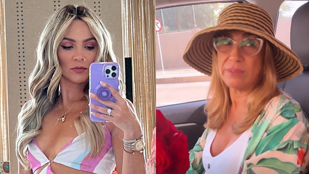 Mabel fue víctima de su propio broma en el Día de la madre. Fotos: Instagram @flakycartagena.