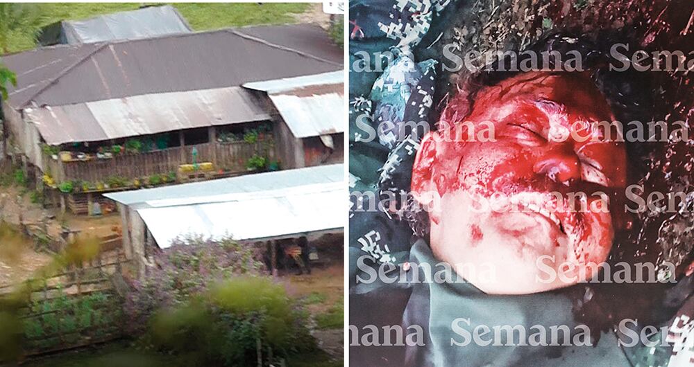     Estas son las casas donde se refugiaba el Paisa, en territorio venezolano. Una persona de la zona hizo el croquis a mano, de la ubicación exacta donde le pusieron la bomba a Carequeso, como era conocido El Paisa en Venezuela.