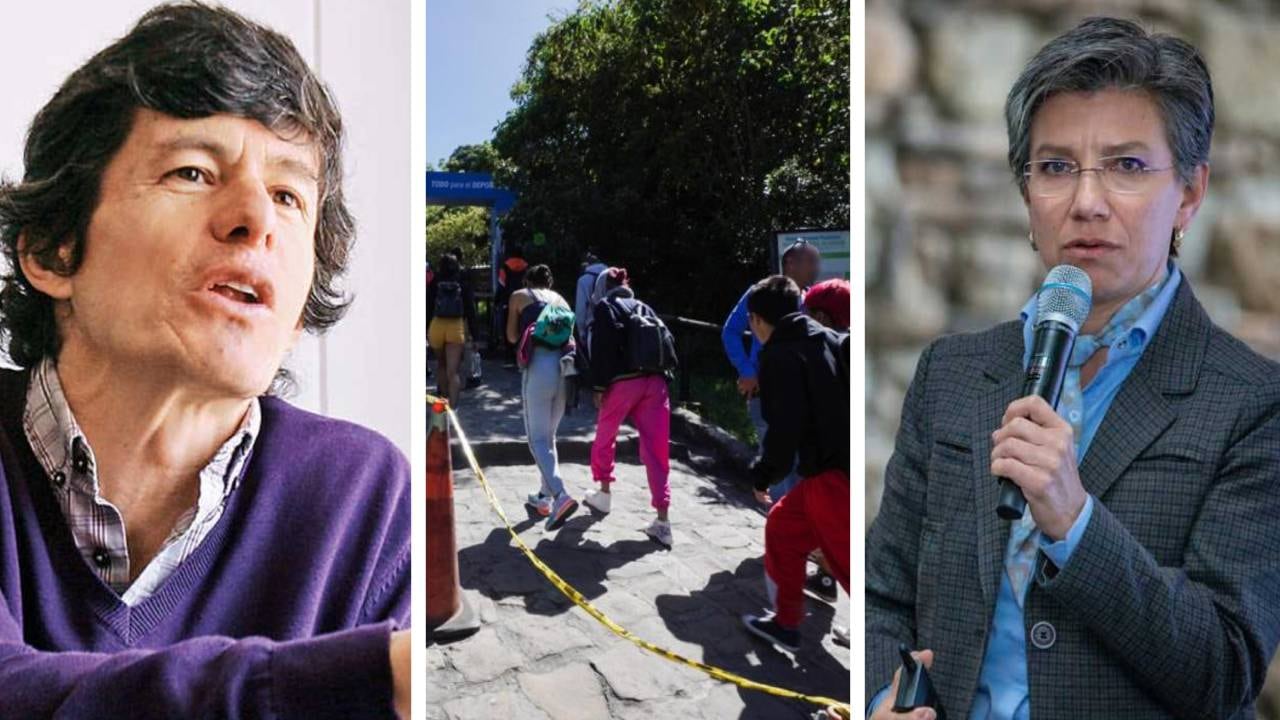 El exconsejal Juan Carlos Flórez criticó la inseguridad, que según él tiene Bogotá en la administración de Claudia López. Foto: Vanessa Pérez, alcaldía de Bogotá y Twitter @seguridadbog. Montaje SEMANA.