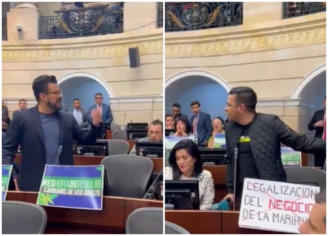 Inti Asprilla y Jota Pe Hernández.