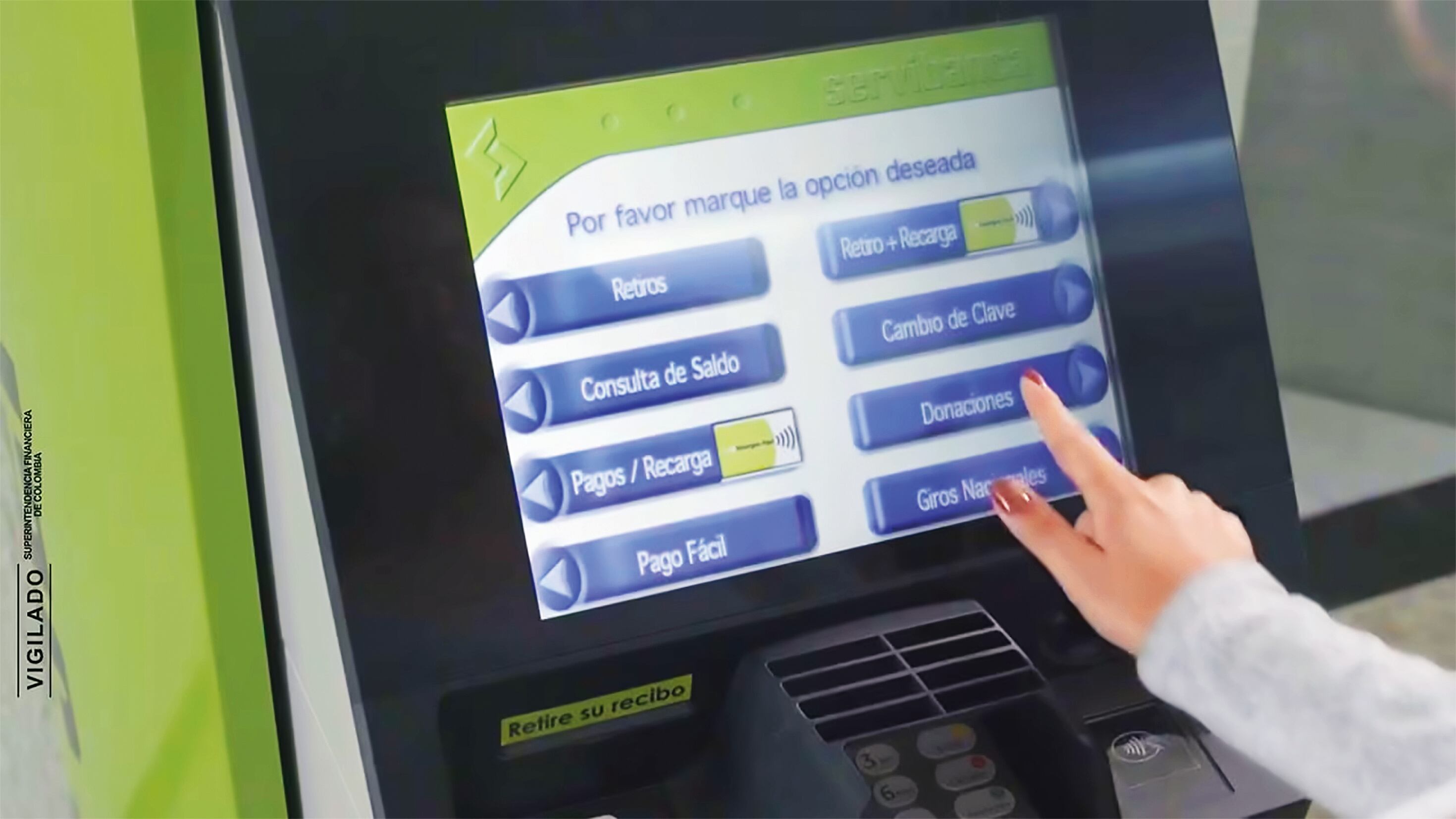 Conozca las organizaciones que puede apoyar a través de los cajeros de Servibanca.