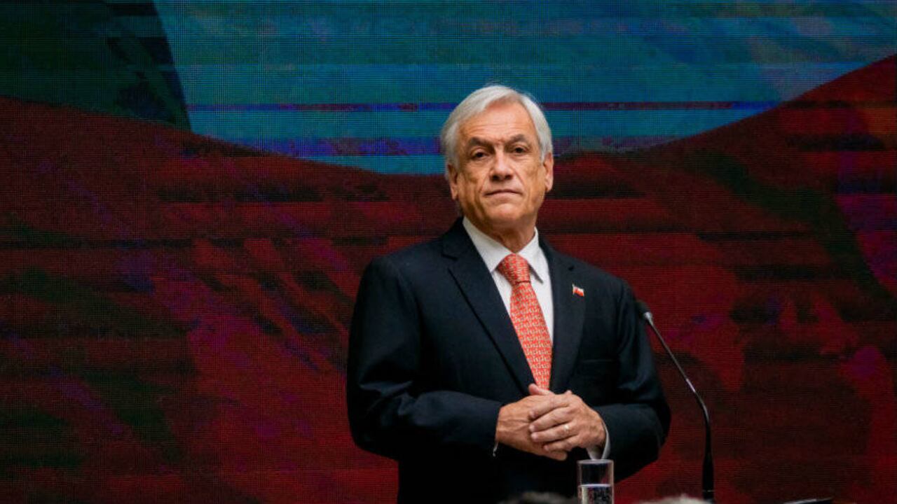 Sebastián Piñera, presidente de Chile.