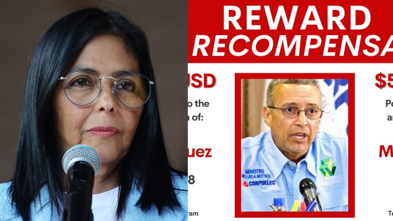 Delcy Rodríguez y Luis Alfredo Motta.