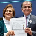 Óscar Iván Zuluaga inscribió su campaña a la Presidencia.