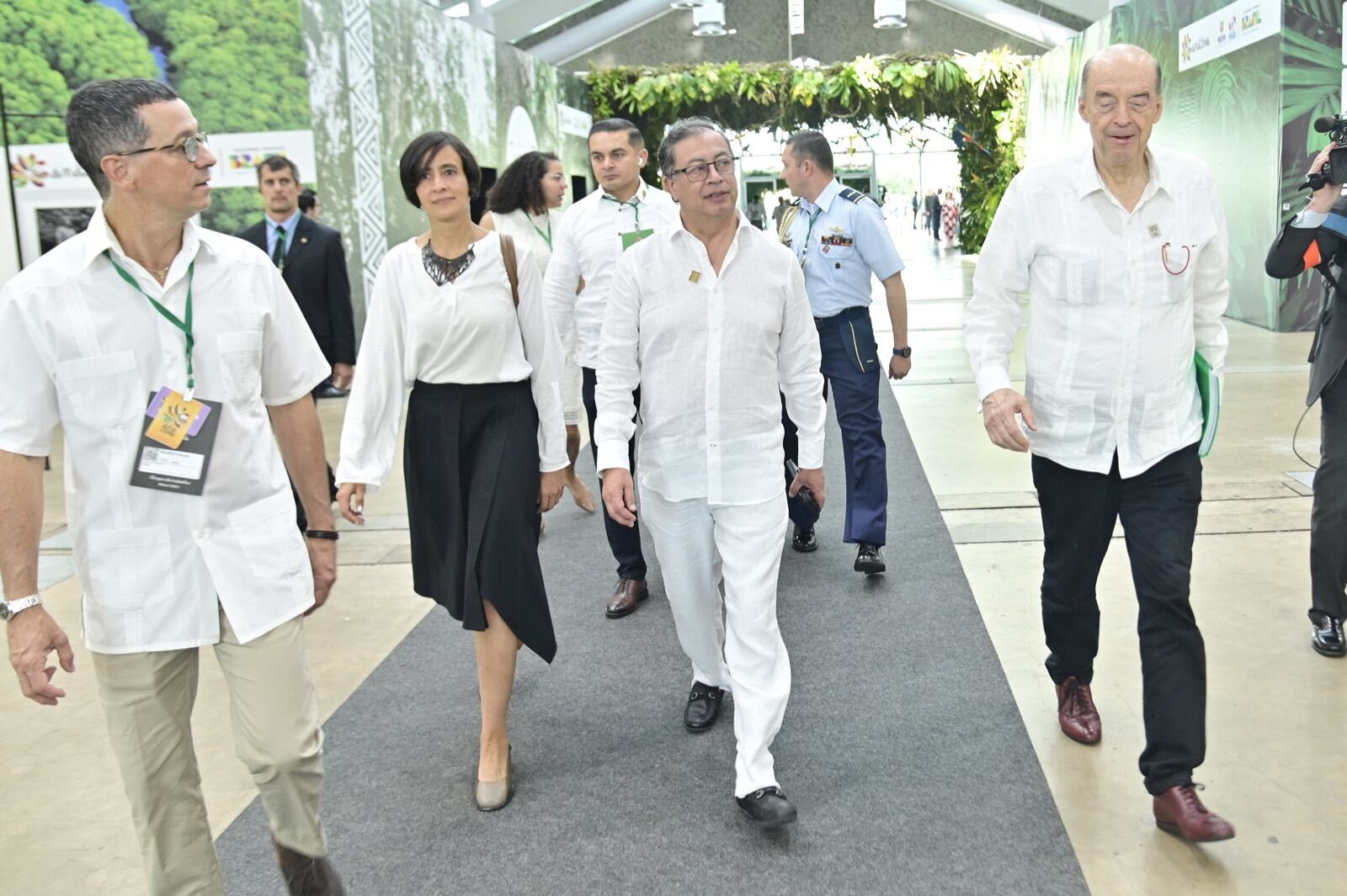 Presidente Gustavo Petro en Brasil para participar en la cumbre de la amazonía "juntos por nuestros bosques"